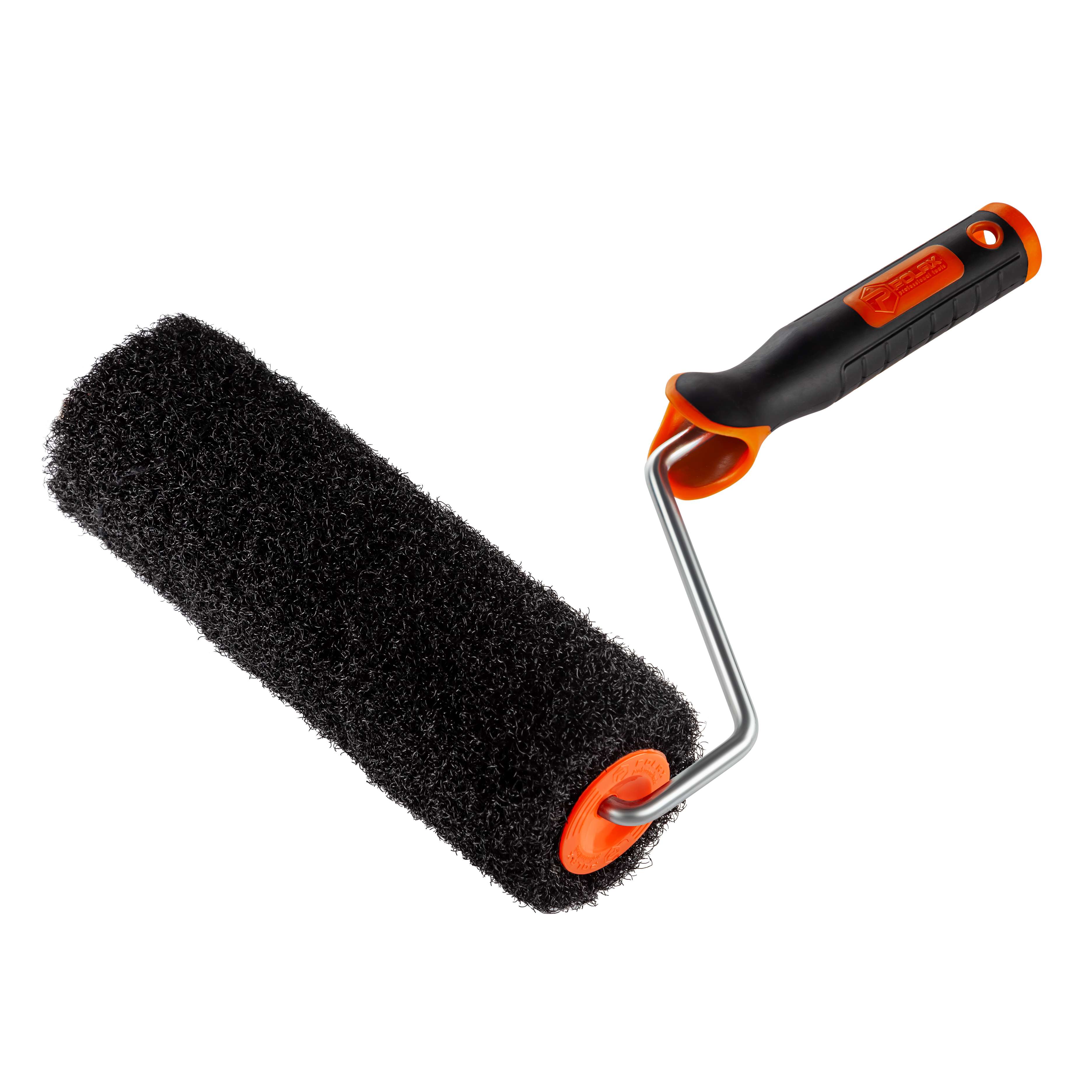 Валик для нанесення шпаклівки 8 Х 80 X 250 мм з ручкою до валика 8 Х 250 мм, POLAX